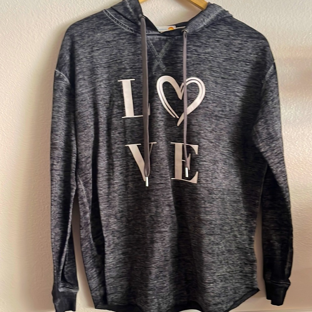 C&C California Black night ‘LOVE’ hoodie